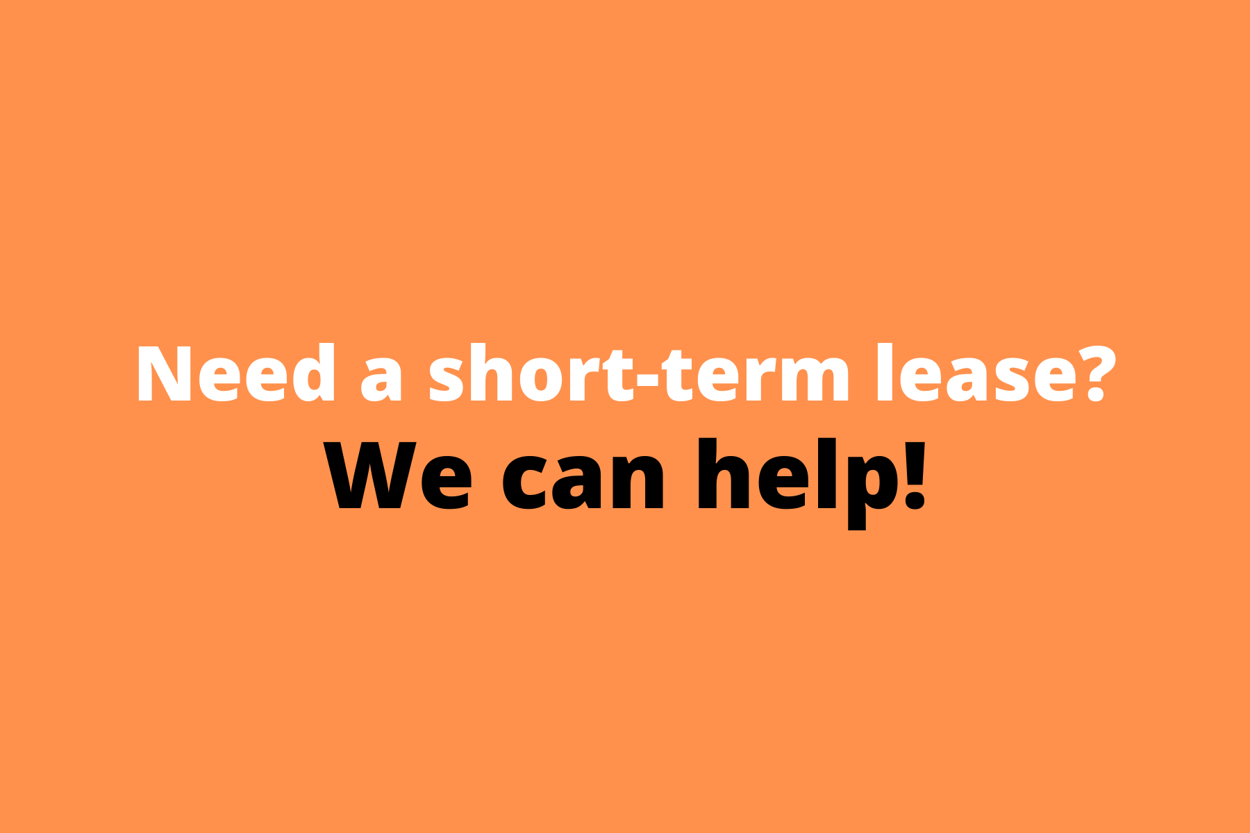 Need A Short term Lease We Can Help Applied Leasing Blog